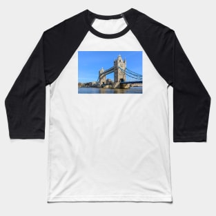 Tower Bridge against blue sky Baseball T-Shirt